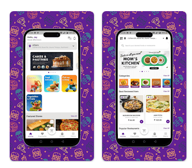 Go Eats app preview